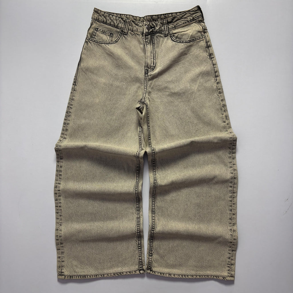 Stone Washed Baggy Jeans