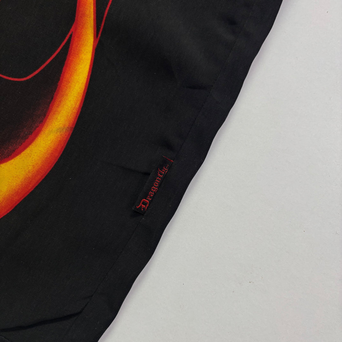 Y2K Dragonfly Flames Shirt