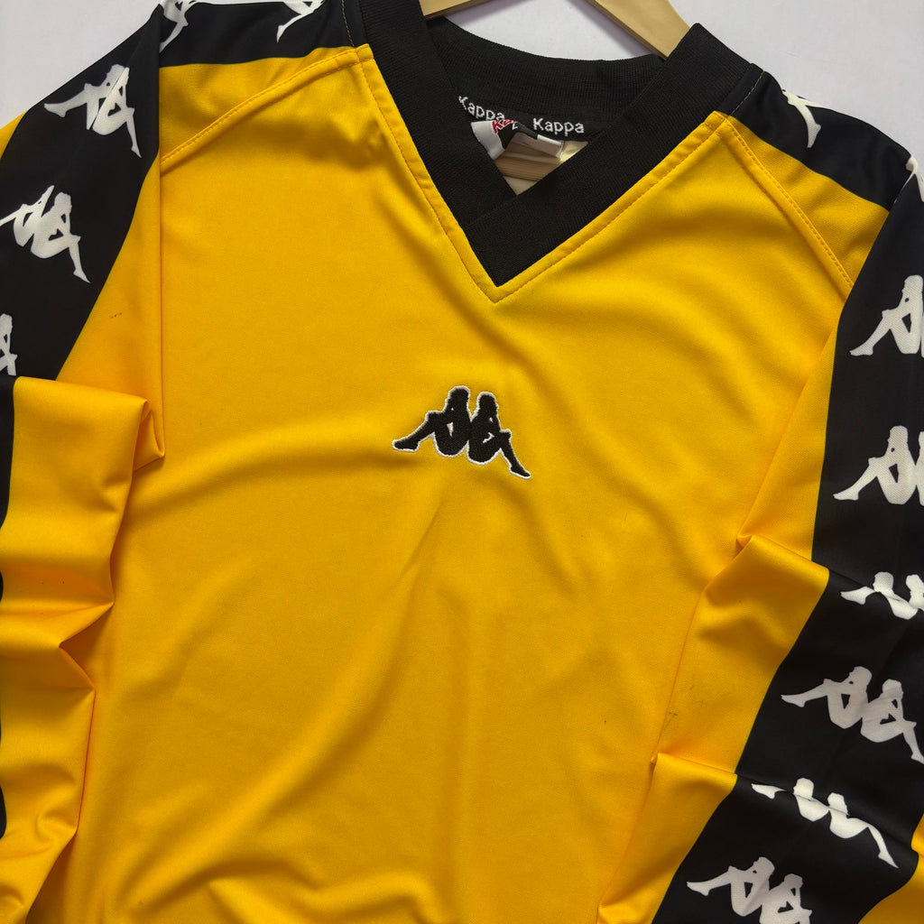 Vtg. Kappa “Omni” Center Logo L/S Tee
