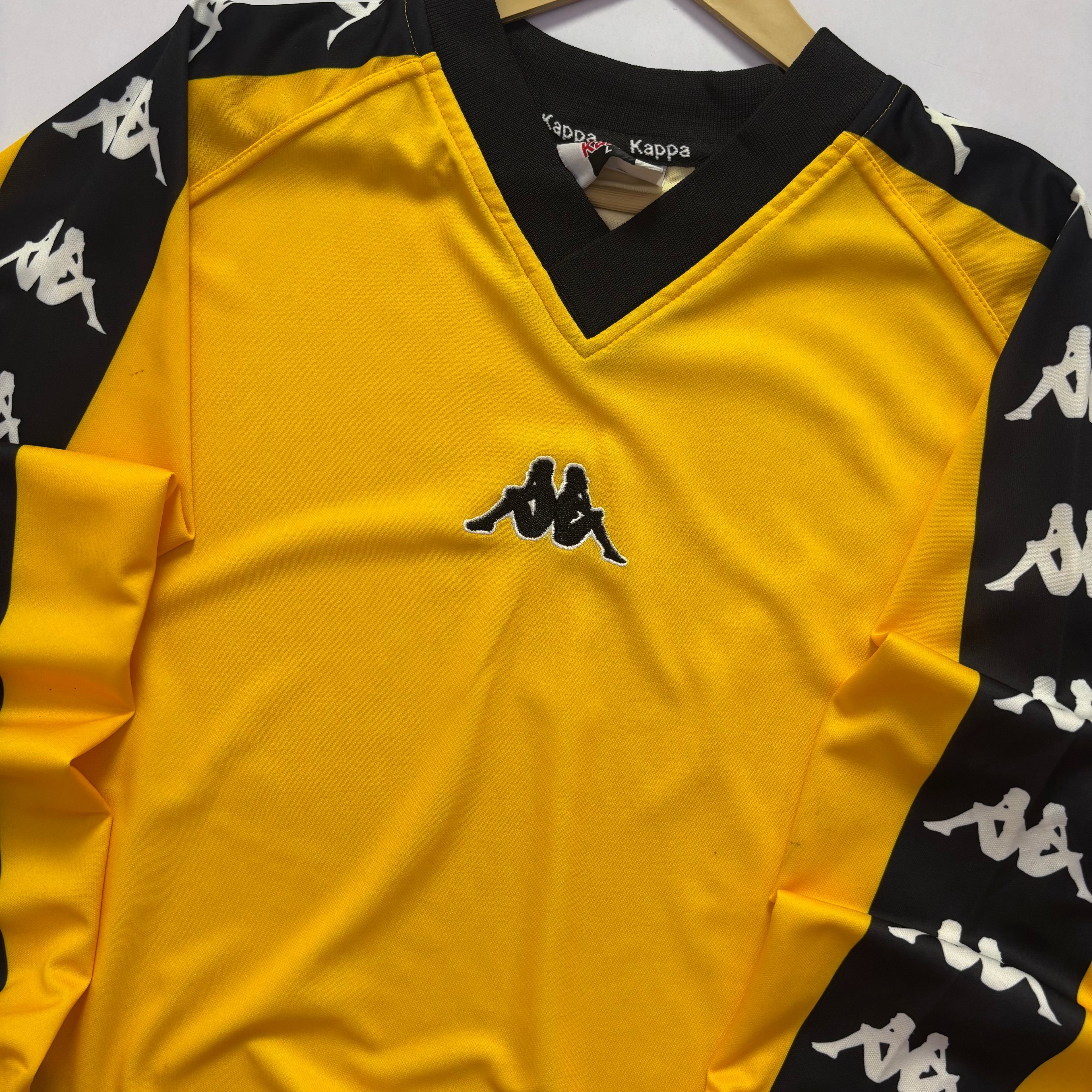 Vtg. Kappa “Omni” Center Logo L/S Tee