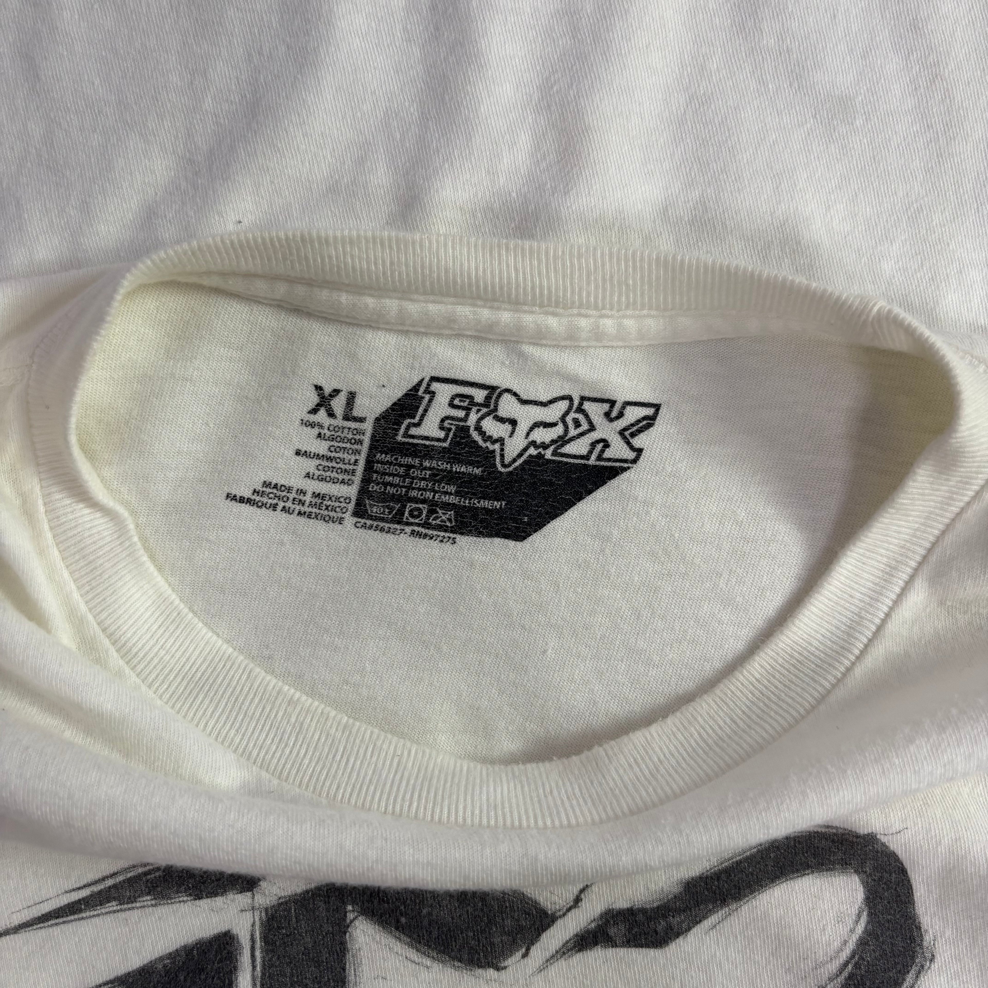 Y2K Brush Stroke Fox T-Shirt