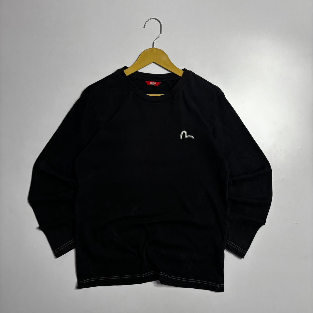 Evisu Embroidery L/S Logo Tshirt