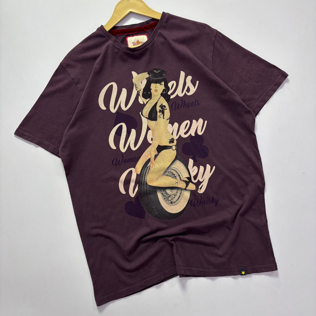 Joe Browns"Wheels, Women, Whiskey" Tee
