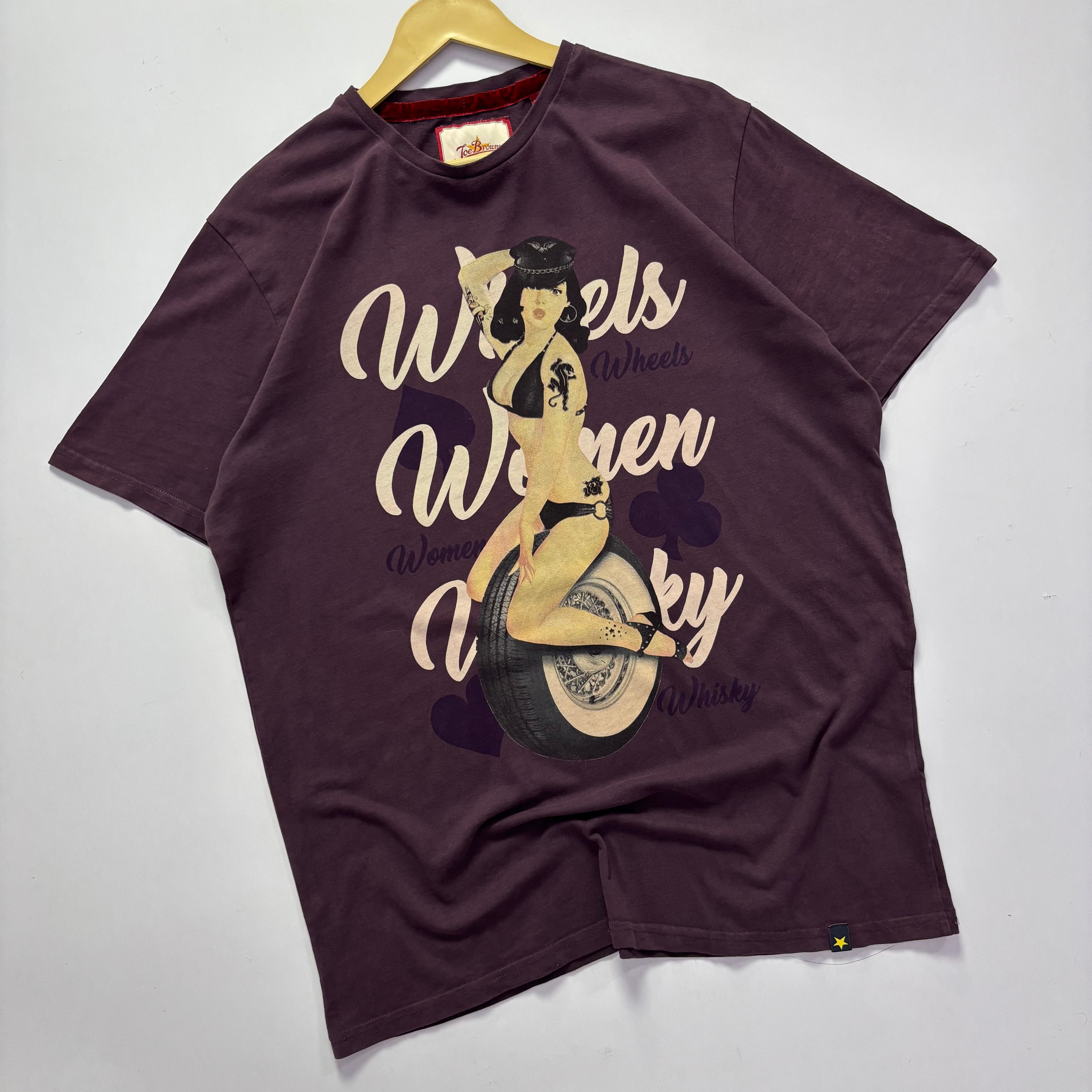 Joe Browns"Wheels, Women, Whiskey" Tee