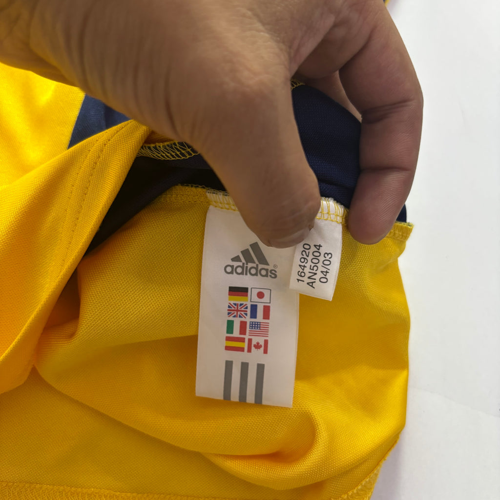 Vtg. Mid Adidas L/S Polyester T - Shirt