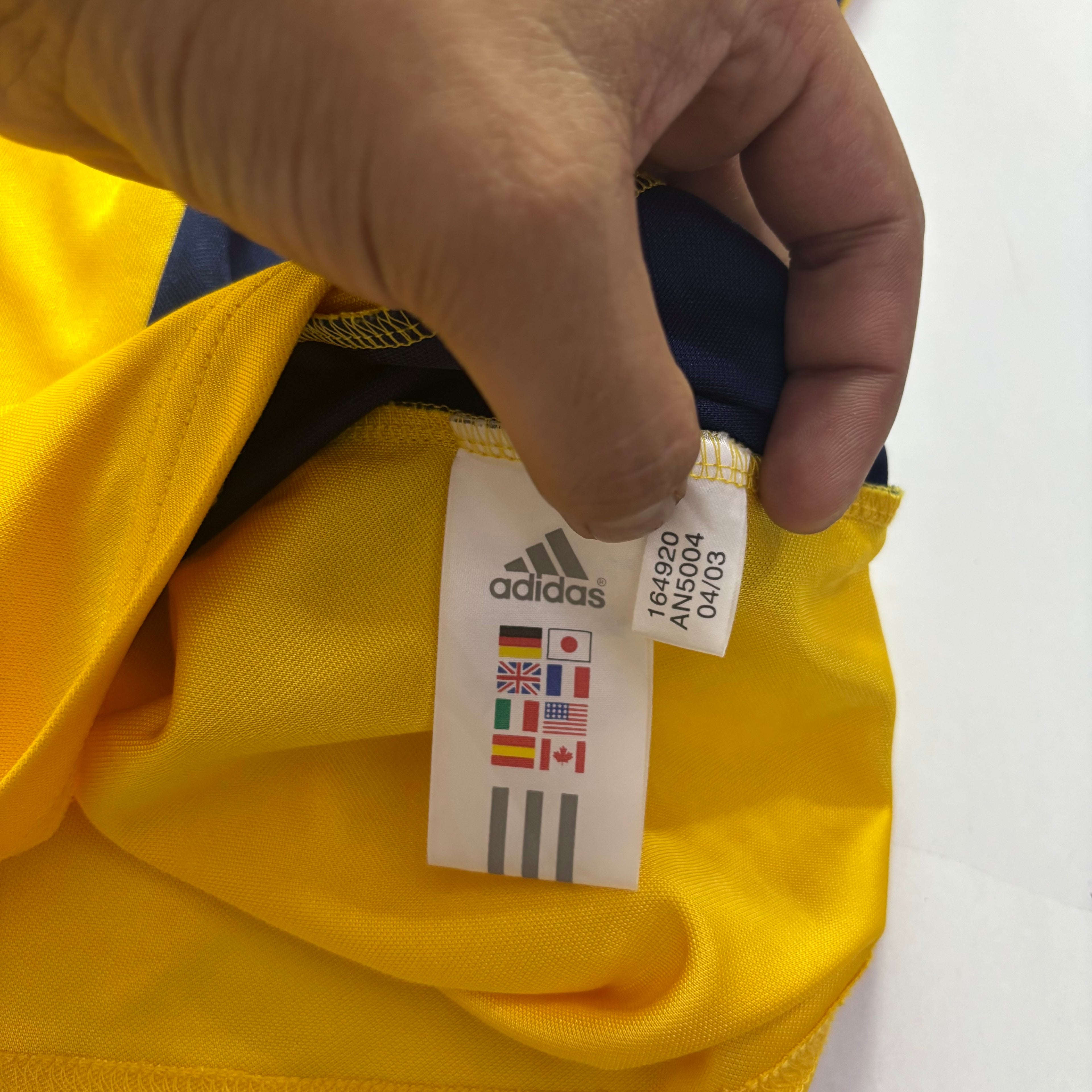 Vtg. Mid Adidas L/S Polyester T - Shirt