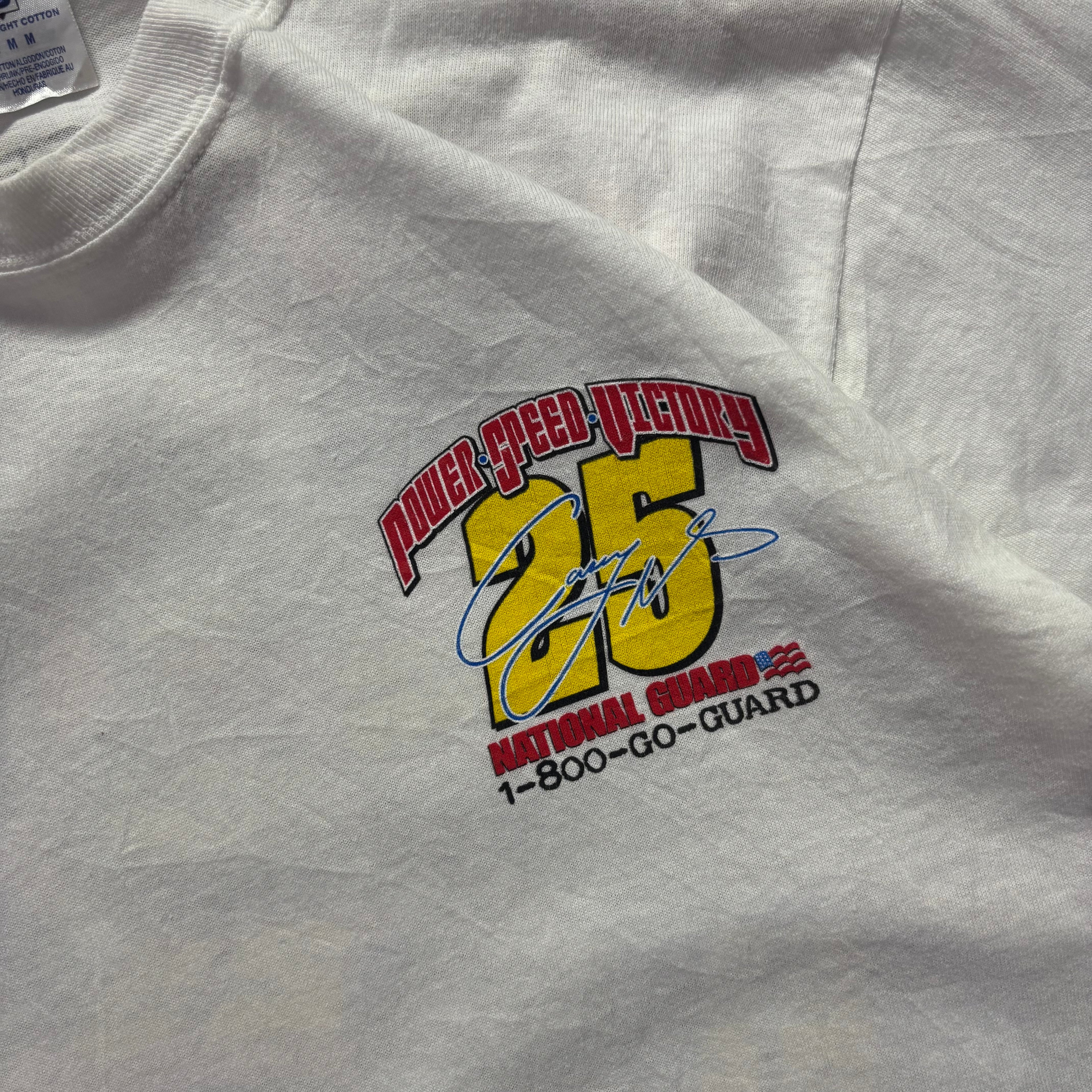 Vtg. 2006 NASCAR National Guard Tshirt
