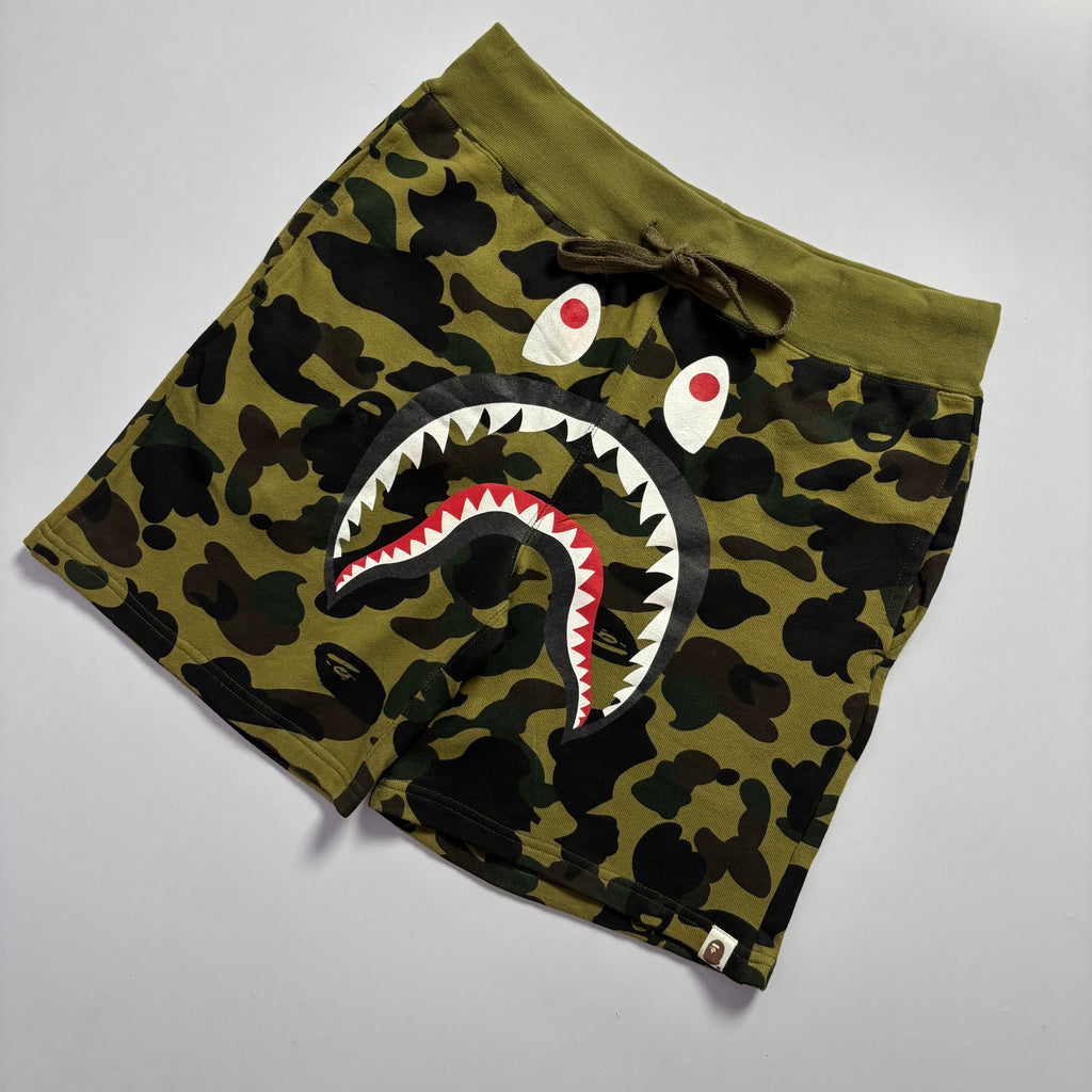 Bape Camo Shark Shorts