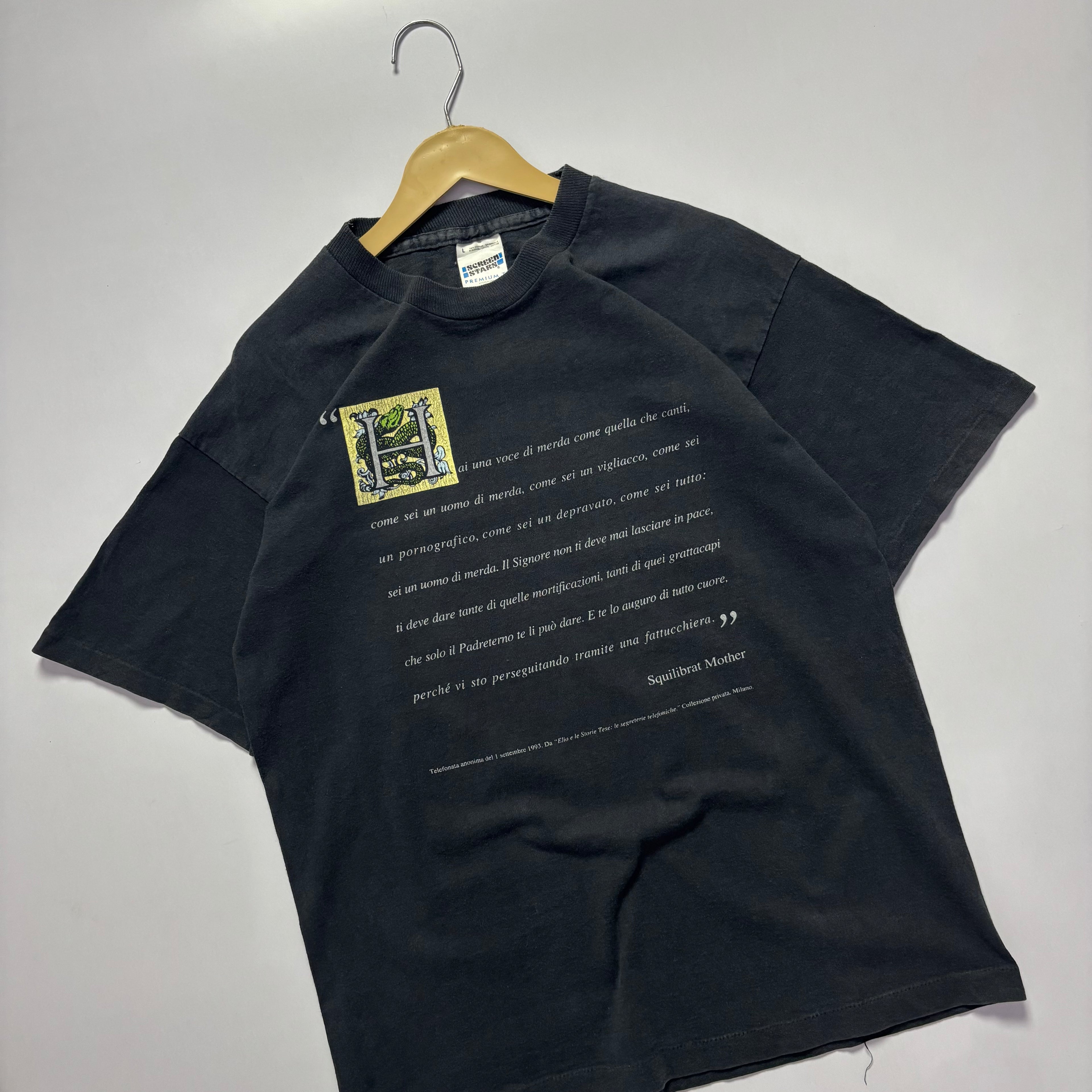 Vtg. 1993 Dark Humour Tshirt